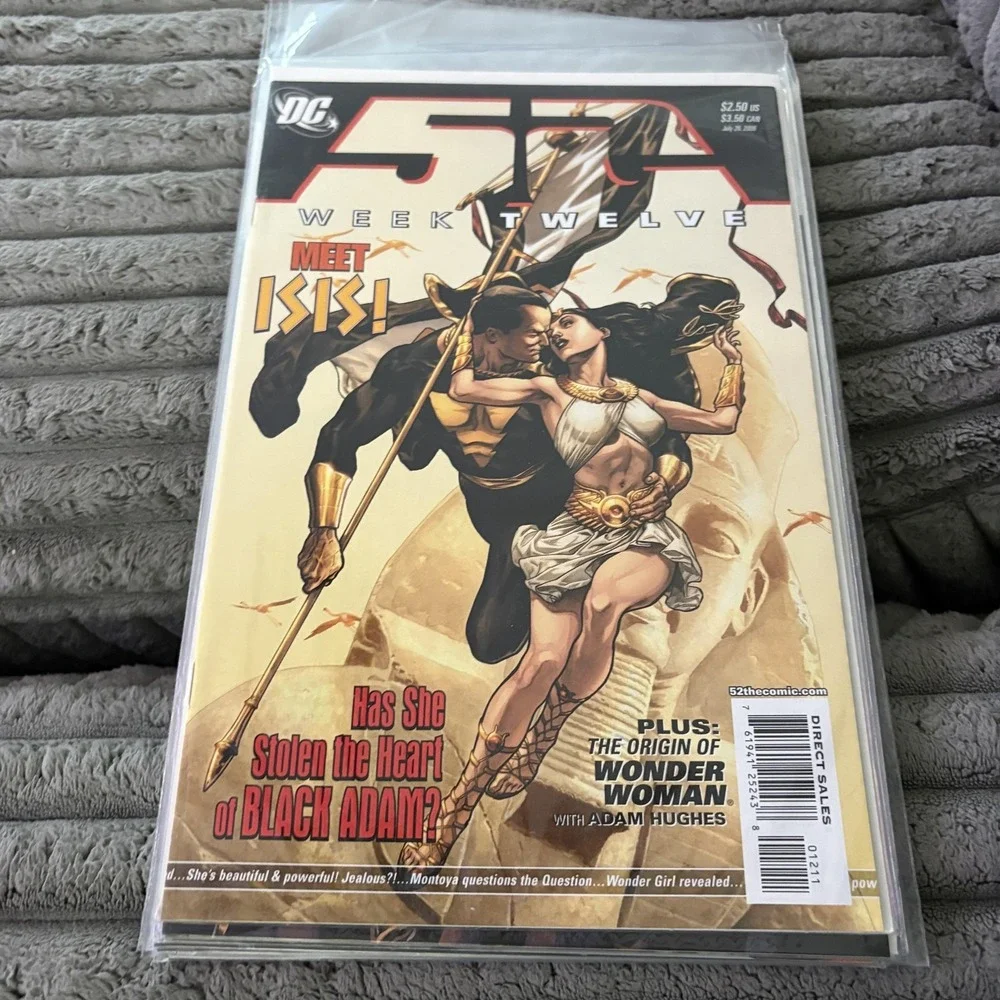 52 DC Comics Lot 10 Issues Weeks 11-20 Black Adam Booster Gold Set Modern Age